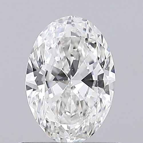0.59 carat G-SI1 Natūralus Oval Deimantas (1)
