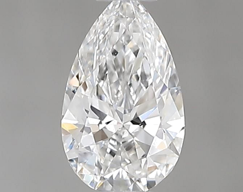 0.31 carat E-VVS2 Natūralus Pear Deimantas (1)