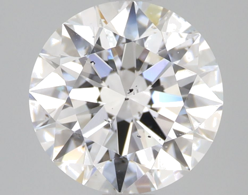 2.61 carat D-SI2 Excellent cut Natūralus Round Deimantas (1)