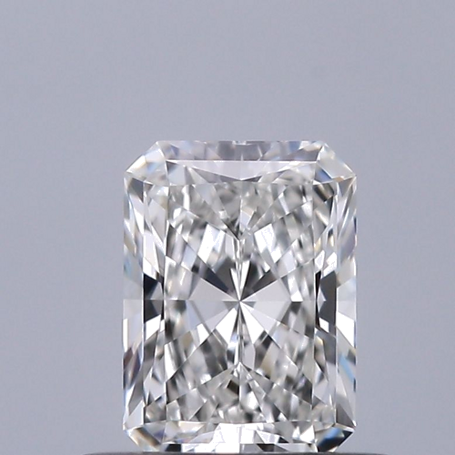 0.46 carat F-VVS2 Natūralus Radiant Deimantas (1)