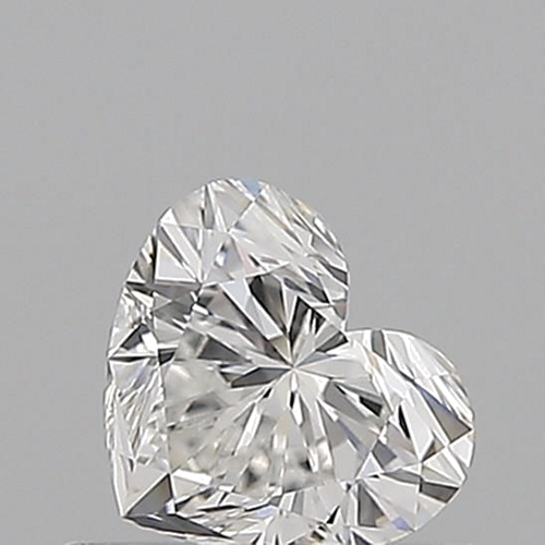 0.5 carat F-VVS1 Natūralus Heart Deimantas (1)