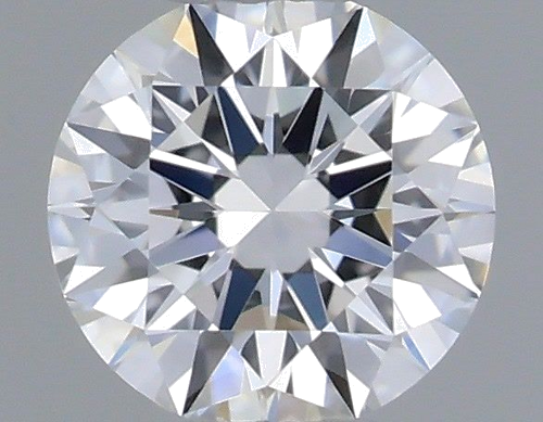 0.19 carat F-VVS1 Excellent cut Natūralus Round Deimantas (1)