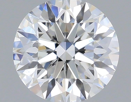 0.45 carat F-VVS2 Excellent cut Natūralus Round Deimantas (1)