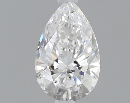 0.34 carat D-VVS1 Natūralus Pear Deimantas (1)
