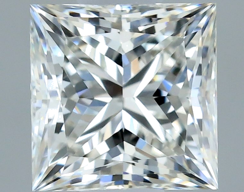 0.53 carat H-VVS1 Natūralus Princess Deimantas (1)