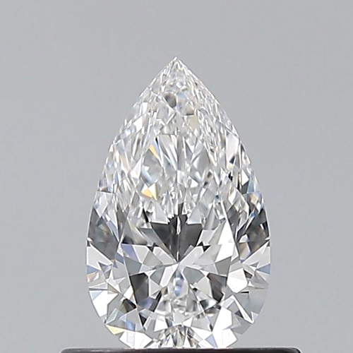 0.53 carat D-VVS1 Natūralus Pear Deimantas (1)