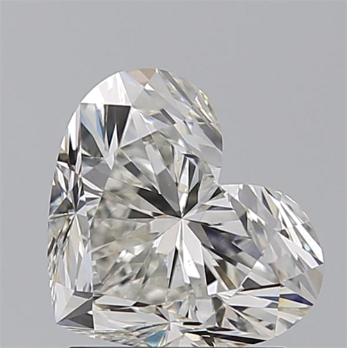 1.7 carat I-VS1 Natūralus Heart Deimantas (1)