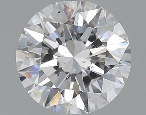 1.7 carat F-SI2 Excellent cut Natūralus Round Deimantas (1)