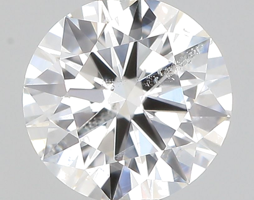 0.49 carat G-SI2 Very Good cut Natūralus Round Deimantas (1)