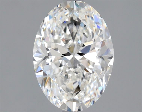 1.7 carat F-VVS2 Natūralus Oval Deimantas (1)