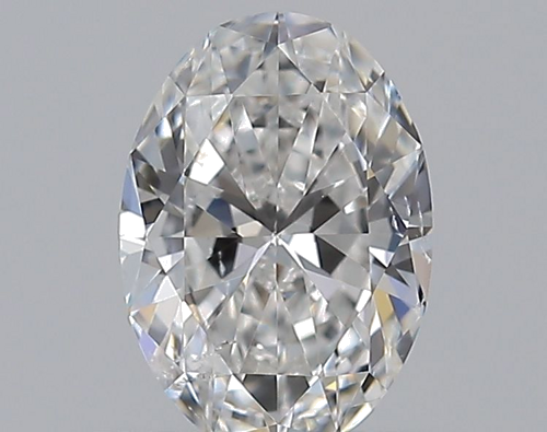 0.5 carat E-SI2 Natūralus Oval Deimantas (1)