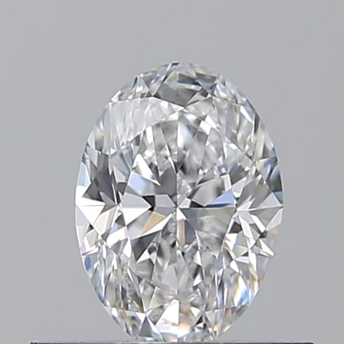 0.5 carat D-VS1 Natūralus Oval Deimantas (1)