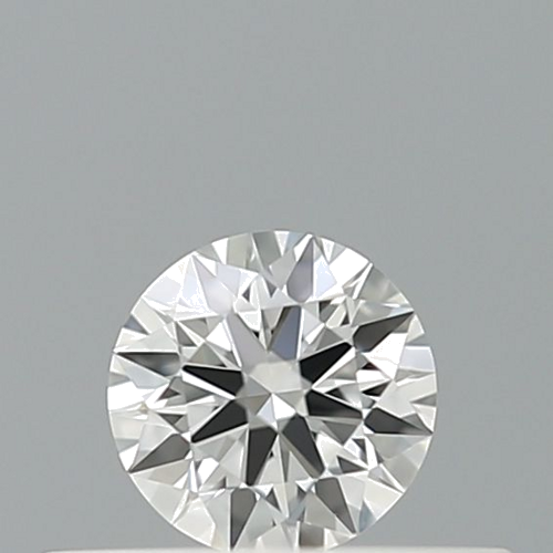 0.21 carat G-VVS2 Excellent cut Natūralus Round Deimantas (1)