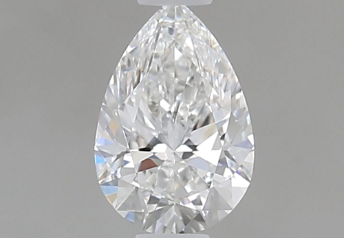 0.4 carat E-VS1 Natūralus Pear Deimantas (1)