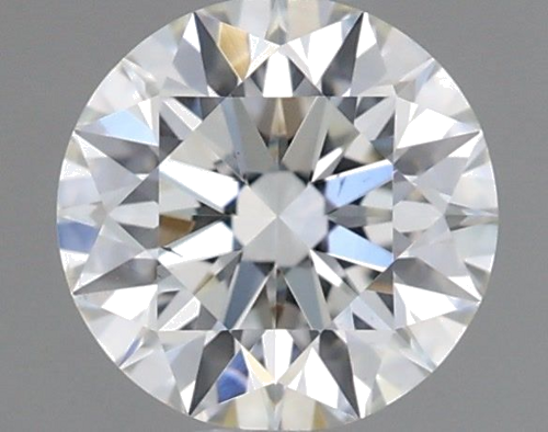 0.51 carat I-SI1 Excellent cut Natūralus Round Deimantas (1)