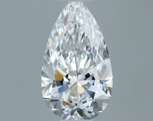 0.3 carat D-VS1 Natūralus Pear Deimantas (1)