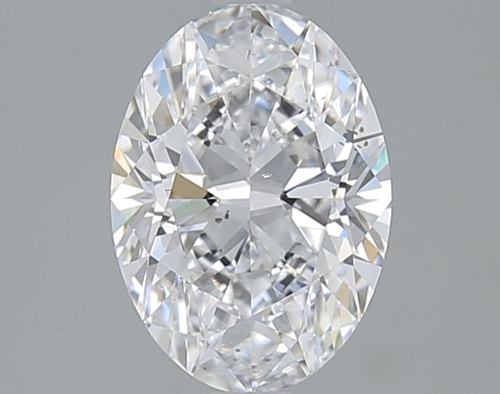 1.7 carat D-SI1 Natūralus Oval Deimantas (1)