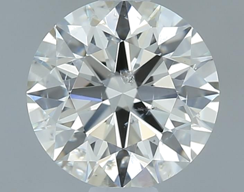 0.65 carat J-SI2 Very Good cut Natūralus Round Deimantas (1)