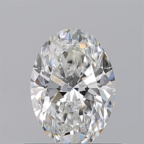 0.54 carat G-VVS2 Natūralus Oval Deimantas (1)