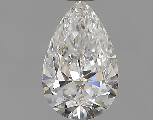 0.5 carat F-VS1 Natūralus Pear Deimantas (1)