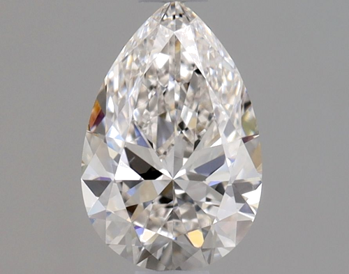 0.7 carat G-VS2 Natūralus Pear Deimantas (1)