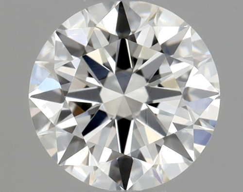0.41 carat F-VVS2 Excellent cut Natūralus Round Deimantas (1)
