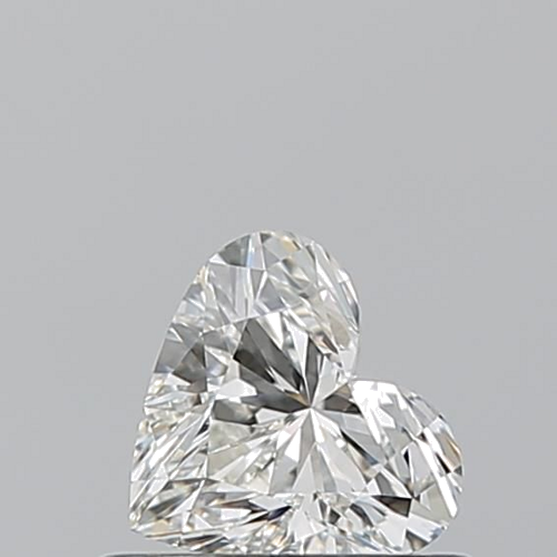 0.5 carat I-VVS2 Natūralus Heart Deimantas (1)