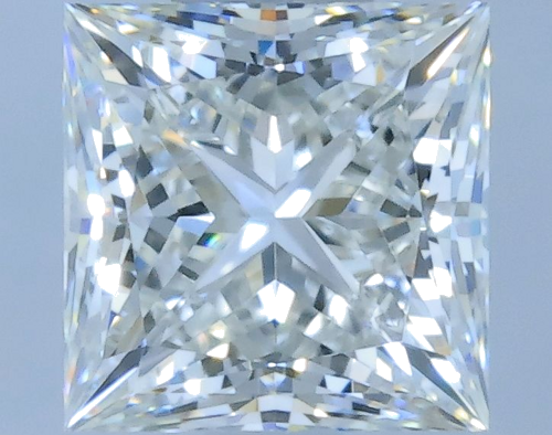 0.5 carat H-VVS1 Natūralus Princess Deimantas (1)