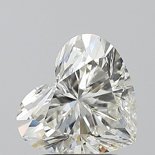 1.7 carat K-SI1 Natūralus Heart Deimantas (1)