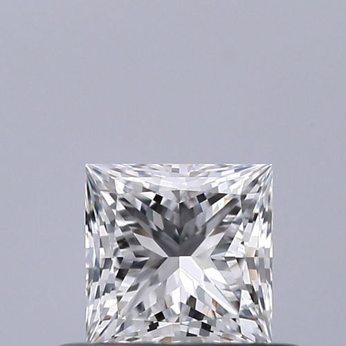 0.41 carat F-VVS2 Natūralus Princess Deimantas (1)