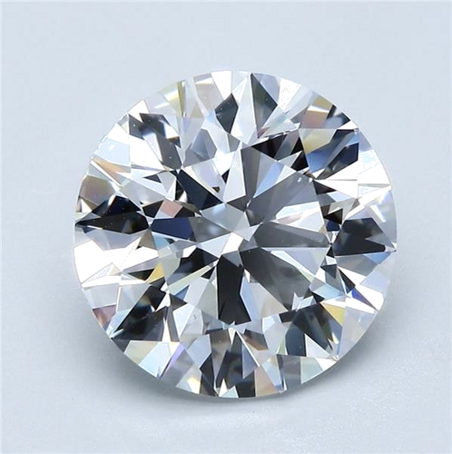 5.0 carat D-VVS2 Excellent cut Natūralus Round Deimantas (1)