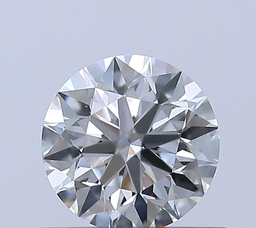 0.5 carat H-VS2 Excellent cut Natūralus Round Deimantas (1)