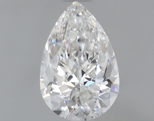 0.5 carat F-VS1 Natūralus Pear Deimantas (1)