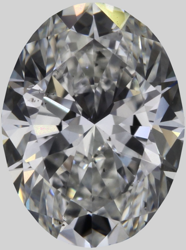 0.54 carat G-SI1 Natūralus Oval Deimantas (1)