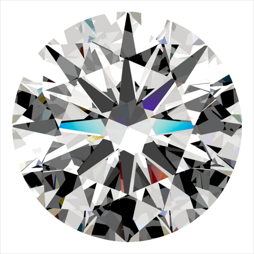 0.33 carat D-VS1 Excellent cut Natūralus Round Deimantas (1)