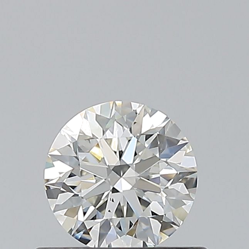 0.51 carat I-SI1 Excellent cut Natūralus Round Deimantas (1)