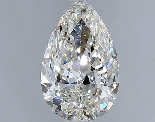 0.9 carat I-VS1 Natūralus Pear Deimantas (1)