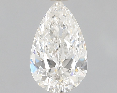 0.9 carat H-SI2 Natūralus Pear Deimantas (1)