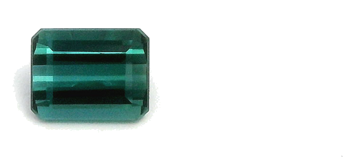 0.48 carat BLUE STEP cut Octagonal Tourmaline (1)