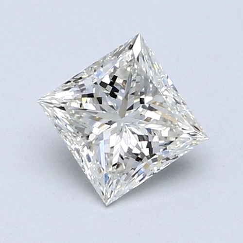 0.91 carat H-VS2 Natūralus Princess Deimantas (1)