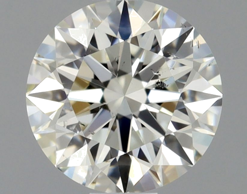0.58 carat K-SI1 Excellent cut Natūralus Round Deimantas (1)
