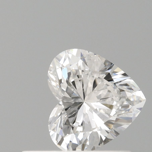 0.52 carat E-VS2 Natūralus Heart Deimantas (1)