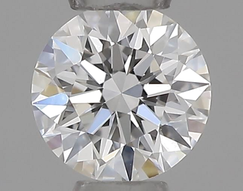 0.19 carat E-VVS2 Excellent cut Natūralus Round Deimantas (1)