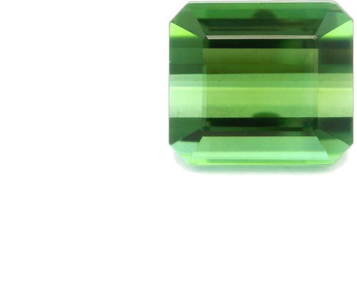 6.02 carat GREEN STEP cut Octagonal Tourmaline (1)