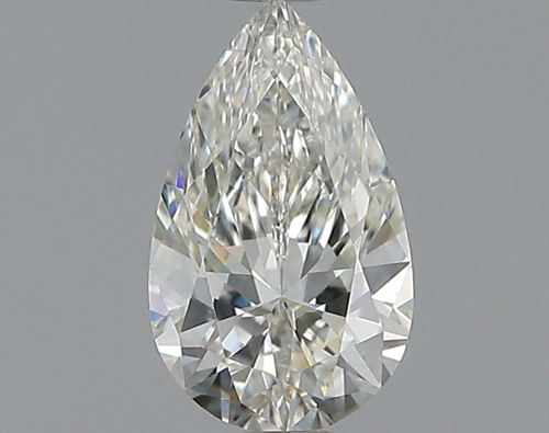 0.52 carat J-VVS2 Natūralus Pear Deimantas (1)