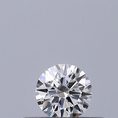 0.18 carat D-VVS1 Excellent cut Natūralus Round Deimantas (1)