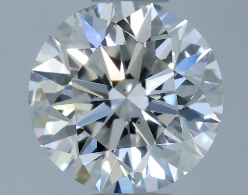 0.52 carat F-VS2 Excellent cut Natūralus Round Deimantas (1)