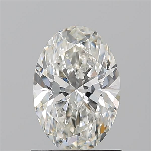 1.03 carat I-VS2 Natūralus Oval Deimantas (1)