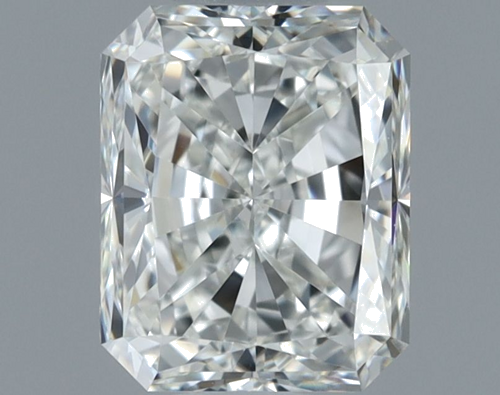 1.01 carat H-VVS1 Natūralus Radiant Deimantas (1)