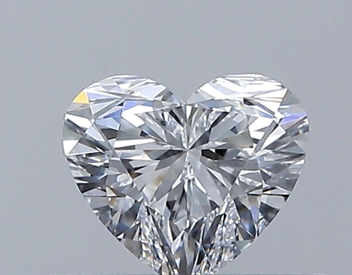 0.35 carat D-VVS2 Natūralus Heart Deimantas (1)